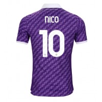 Pánský Fotbalový dres Fiorentina Nicolas Gonzalez #10 2023-24 Domácí Krátký Rukáv